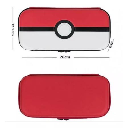 Imagem de Case Estojo Bag Para Nintendo Switch Todas Versões Pokémon