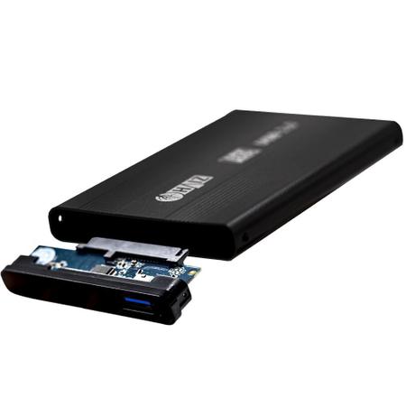 Imagem de Case Gaveta USB 3.0 HD Externo 2.5 SATA 3 6Gbps Notebook Console PC Computador Haiz HZ-392