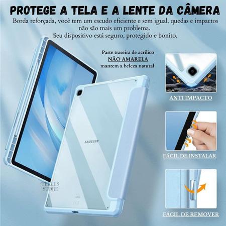 Imagem de Case Magnética Acrílico Para Samsung Galaxy Tab S6 Lite P620