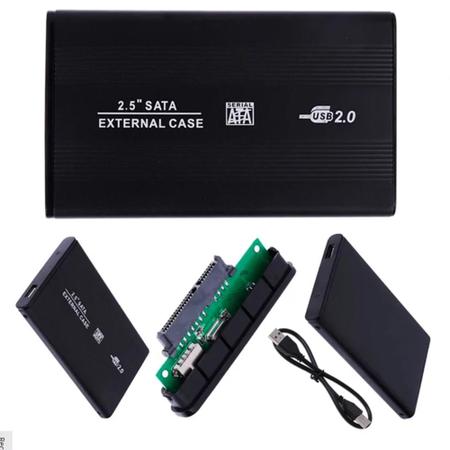 Imagem de Case Para Hd Externo Sata 2,5  Usb Suporte Ate 1tb LT256PA