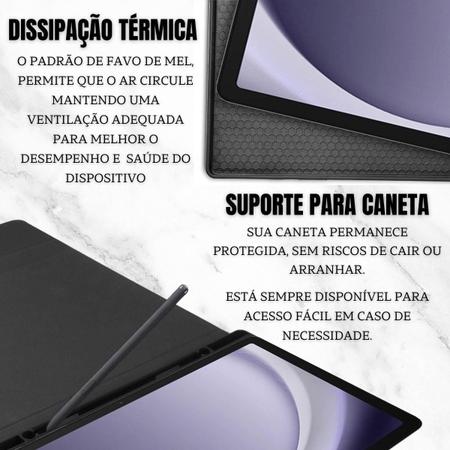 Imagem de Case Teclado + Caneta Para Tablet Samsung A9 8.7 X110 X115