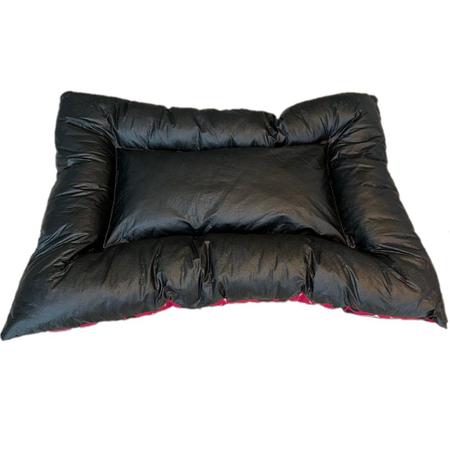 Imagem de Casinha Cachorro Desmontável N4 + Colchonete Cama 50x40 Rosa