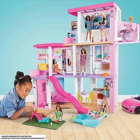 Casinha de Boneca da Barbie - Casa dos Sonhos Mattel FHY73 - Casinha de  Boneca - Magazine Luiza