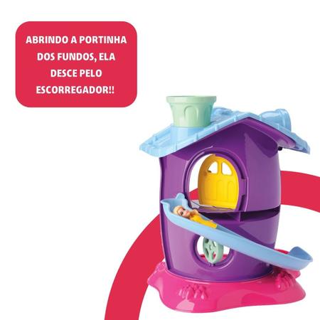 Casinha de Boneca Cozinha Judy 220 Samba Toys - Rosa