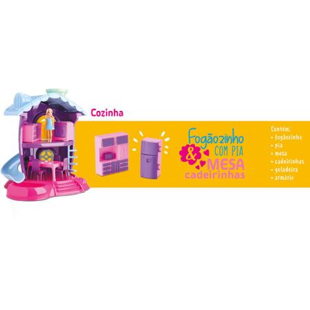 Casinha Jogo Cozinha Brinquedo Menina - Judy - Online - Casinha de Boneca -  Magazine Luiza