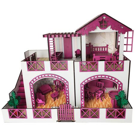 Casa de Boneca  Móveis da casa da barbie, Casas de brincadeiras