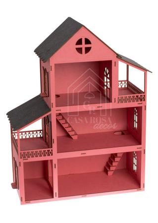 Casa Da Barbie Barata Mdf 60 Cm Altura