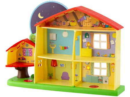 Peppa Pig Casa Com Luz E Som Diversão Noite E Dia Hasbro