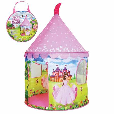 Princesa Castelo Barraca Com Brilho Na Escuridão Estrelas , Dobrável Pop-Up  Rosa Barraca Para Crianças Interior & Exterior Jogar , Portátil Carregar  Sacola Incluído , Ótimo Natal Presente Para Crianças , Rosa