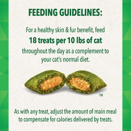 Imagem de Cat Treats Greenies Feline Smartbites Skin & Fur Salmon 130g