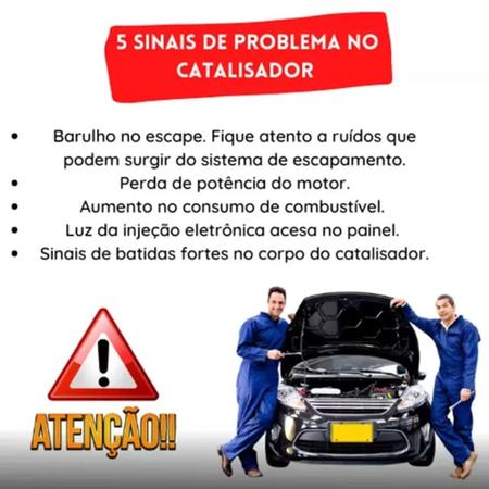 Catalisador spin 1.8 8v 2012 em diante - AutoShopBR Imagem de Catalisador spin 1.8 8v 2012 em diante