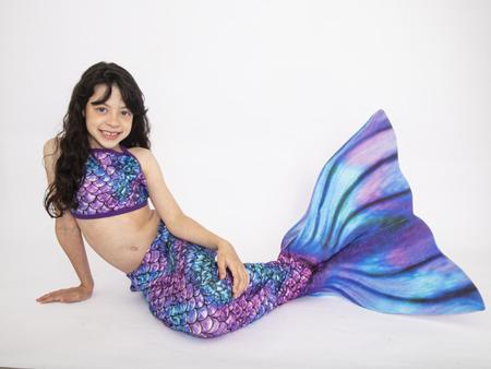 Biquíni Infantil Completo Sereia Moda Praia Piscina - Rey Shop