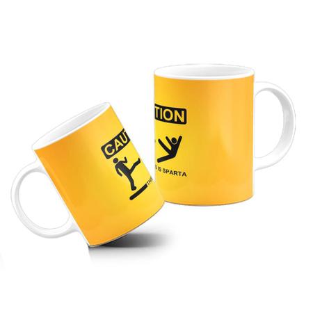 Caution - This Is Sparta - 300 - Filme - Leonidas - Caneca - Nerd'S Fans -  Canecas - Magazine Luiza