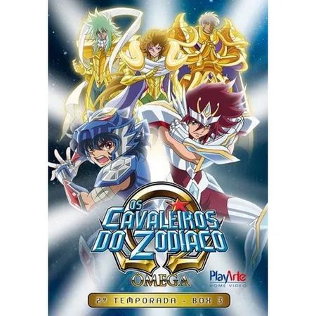 Os Cavaleiros Do Zodíaco - Ômega – 2ª Temporada - Box 1 - [DVD]