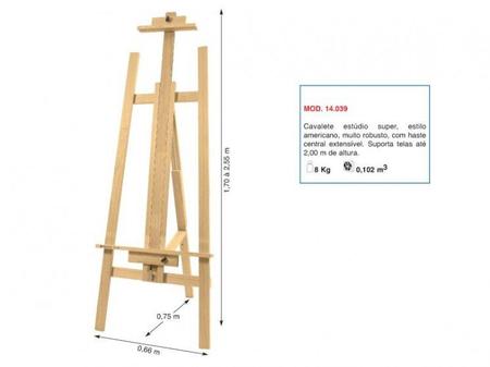 Imagem de Cavalete economico pint pinus - 14039