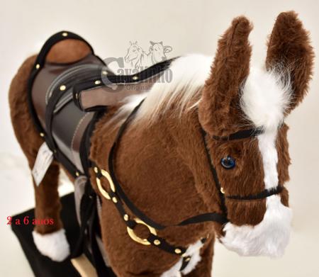 Brinquedo fofo para crianças, Série de Cavalos de Madeira, Brinquedo  Artesanal para Crianças