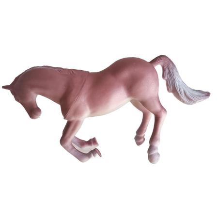 Cavalo de brinquedo realista 10 peças emborrachado + brinde em Promoção na  Americanas