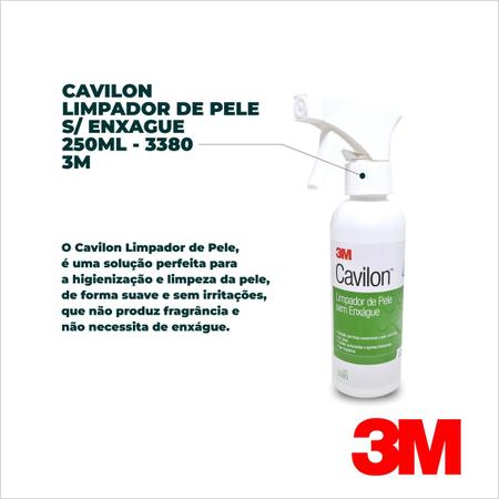 Imagem de Cavilon limpador de pele s/ enxague 250ml - 3380 - 3m - 1un