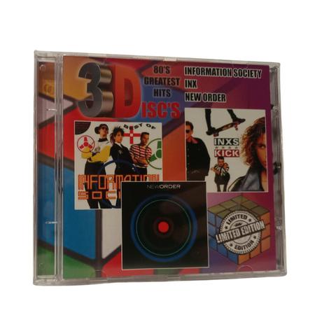 Imagem de Cd 3disc's 80's greatest hits information society inx new order - CD+