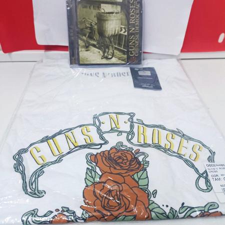 CD Guns N' Roses Chinese Democracy CD/Camiseta Kit Camiseta - UNIVERSAL MUSIC Imagem de CD Guns N' Roses Chinese Democracy CD/Camiseta Kit Camiseta