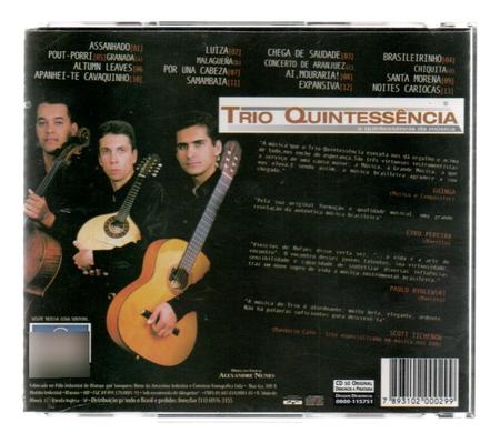 Cd Trio Quintessência A Quintessência Da Música - ALLEGRETTO Imagem de Cd Trio Quintessência A Quintessência Da Música