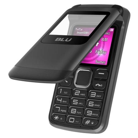 Imagem de Celular Blu Zoey Flex 3G Z170L Dual SIM Tela 1.8 Câmera VGA - Preto