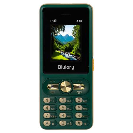 Imagem de Celular Blulory A10 3 Sim Card 2500MAH FM Bluetooth Jogos Tela 1.77