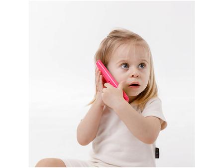 Imagem de Celular de Brinquedo Baby Phone Rosa Musical