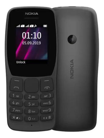 Imagem de Celular de Idoso Nokia 110 Dual SIM Com Rádio MP3 e Lanterna