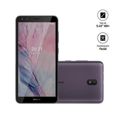 Imagem de Celular Do Idoso Nokia C01 Plus Roxo - CNK041