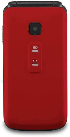 Imagem de Celular Flip Vita Dual Chip Mp3 32mb Para Idoso Vermelho P9021