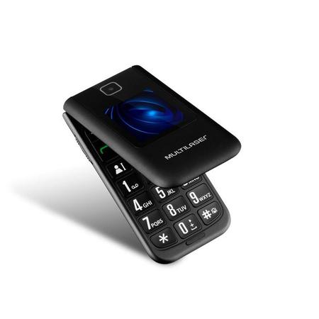 Imagem de Celular Flip Vita Duo Dual Chip Bluetooth Rádio FM Multilaser P9145