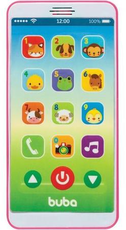 Imagem de Celular Infantil Telefone Baby Phone Rosa Buba