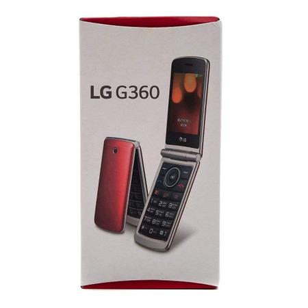 Imagem de Celular Lg G360 Dual Sim Flip Tela 3.0 Câmera Rádio Fm - Preto