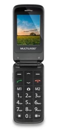 Imagem de Celular Multilaser Flip Vita Dual Sim Fácil Barato P9021