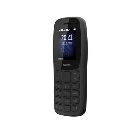 Imagem de Celular Nokia 105 Dual Chip NK09 Rádio FM Lanterna Preto