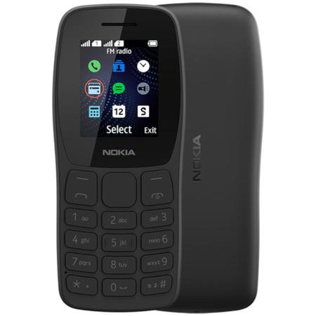Imagem de Celular Nokia 105 Rádio Fm Preto - Nk093
