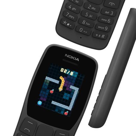 Celular Simples Nokia 110 Rádio Fm Mp3 Jogos - Celular Básico - Magazine  Luiza