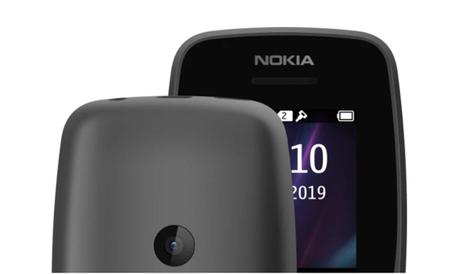 Imagem de Celular Nokia 110 com 32MB, Câmera VGA, Dual SIM, Rádio FM e Leitor MP3, Micro USB, Preto - NK006