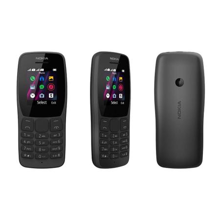 Imagem de Celular Nokia 110 Dual Chip Rádio Mp3 Bluetooth Câmera Preto
