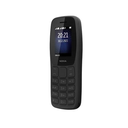 Celular Nokia 105 NK093 Tela 1.8 Dual Chip Preto