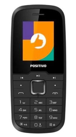 Imagem de Celular Positivo P26 Dual Chip Original Preto para Idosos Simples e Barato com FM, Bluetooth e Embalagem Original 1.8