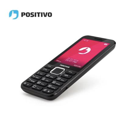 Celular Positivo P28: 32MB de RAM para Facilitar o Uso Imagem de Celular Positivo P28: 32MB de RAM para Facilitar o Uso