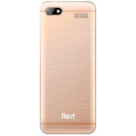 Imagem de Celular Red Mobile Prime 2.4 M012F Tela 2.4" Câmera FM Wireless Vibracall Memória 32GB Dourado