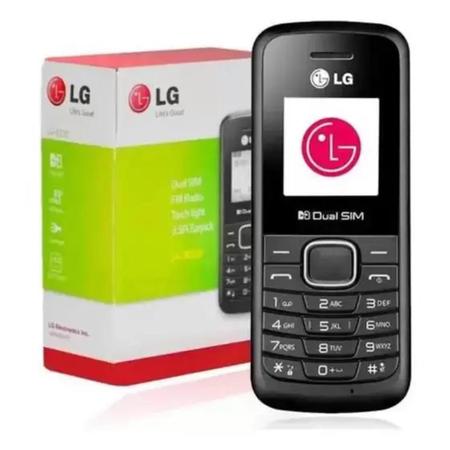 Imagem de Celular Simples Dual Chip Desbloqueado p/ Idoso LG B220 32MB