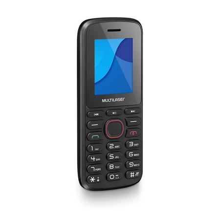 Imagem de Celular Up Play 3G Rádio FM MP3 Teclas de mídia, 3G, tela 1.8" Bluetooth Multilaser - P9134
