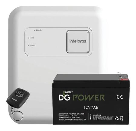 Central Choque Cerca Elétrica Intelbras Elc 3020 e Bateria 12v 7a e Sirene Imagem de Central Choque Cerca Elétrica Intelbras Elc 3020 e Bateria 12v 7a e Sirene