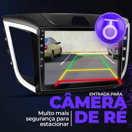 Imagem de Central Multimídia 10" Hyundai Creta 2017 a 2020 Espelha Android IOS BT GPS USB