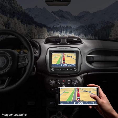 Imagem de Central Multimídia Android 6 FIAT Toro 7" Espelhamento WiFi GPS DVD BT Shutt + Câmera Ré Tartaruga