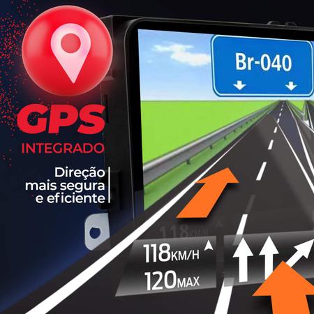 Imagem de Central Multimídia Android Fox 13 a 18 GPS 9" Espelhamento Wi-fi Iphone Android Bluetooth Shutt
